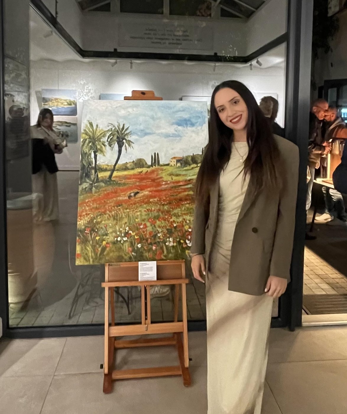 Eri Papadopoulou, art teacher and founder